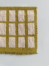Load image into Gallery viewer, Macrame Textile | Chartreuse + Natural

