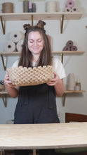 Load and play video in Gallery viewer, Small Hand Knotted Jute Basket
