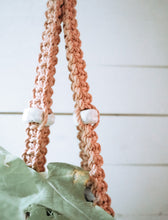 Load image into Gallery viewer, Square Knot Double Plant Hanger
